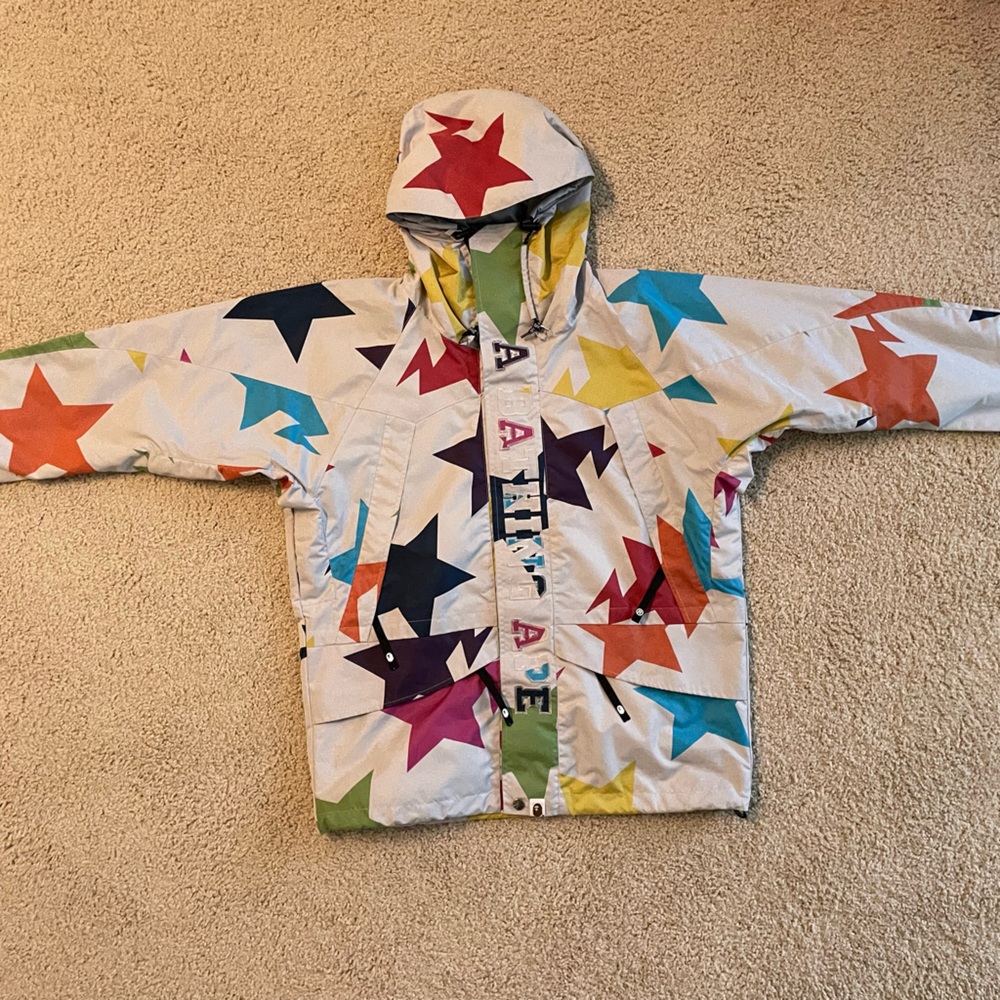 Bape Bapesta Snowboarding Jacket - Nigo Era - Picture 4 of 8